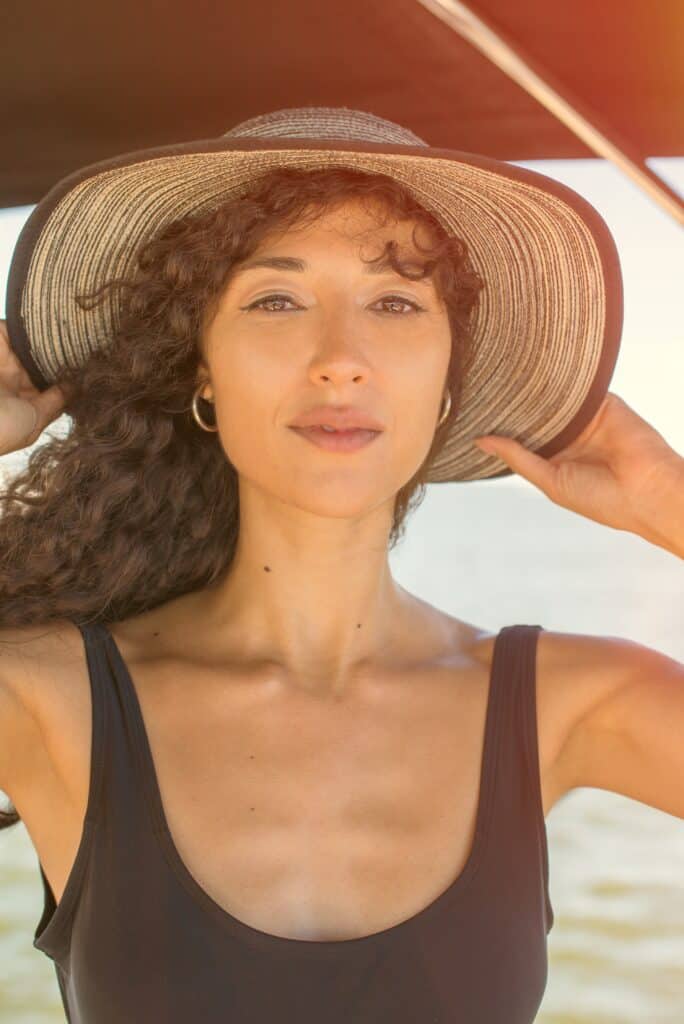Edited portrait